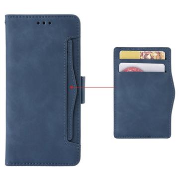 OnePlus 12R/Ace 3 Pung Cover med Kortholder - Blå