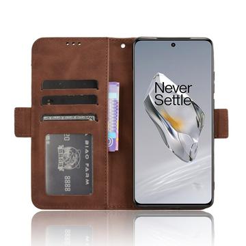 OnePlus 12R/Ace 3 Pung Cover med Kortholder - Brun