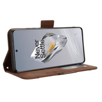 OnePlus 12R/Ace 3 Pung Cover med Kortholder - Brun