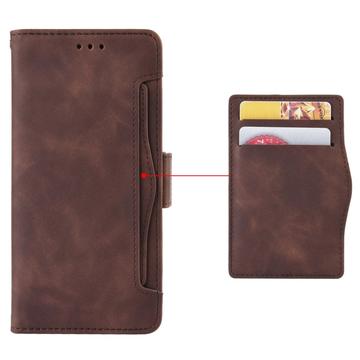 OnePlus 12R/Ace 3 Pung Cover med Kortholder - Brun
