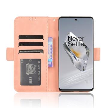 OnePlus 12R/Ace 3 Pung Cover med Kortholder - Pink