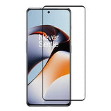 OnePlus 12R/Ace 3 Skærmbeskyttelse Hærdet Glas - Full Fit - Sort Kant