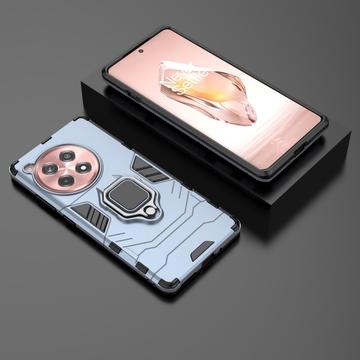 OnePlus 12R/Ace 3 Hybrid Cover med Ring Holder - Blå