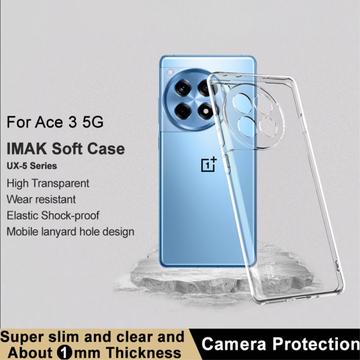 OnePlus 12R/Ace 3 Imak UX-5 TPU Cover - Gennemsigtig