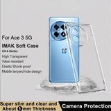 OnePlus 12R/Ace 3 Imak UX-5 TPU Cover - Gennemsigtig