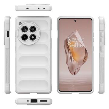 OnePlus 12R/Ace 3 Rugged Series TPU Cover - Hvid