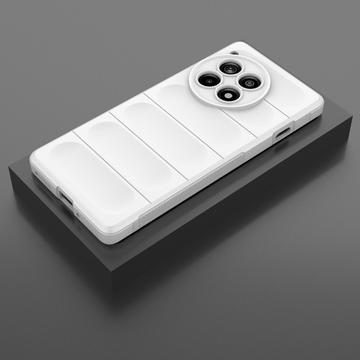 OnePlus 12R/Ace 3 Rugged Series TPU Cover - Hvid