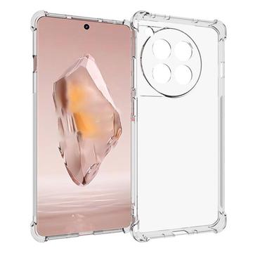 OnePlus 12R/Ace 3 Stødsikkert TPU Cover - Gennemsigtig