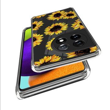 OnePlus 12R/Ace 3 Stilfuld Ultra-Slim TPU Cover - Solsikker