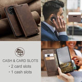 OnePlus 13 Caseme 013 Series Pung - Kaffe