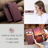 OnePlus 13 Caseme 013 Series Pung - Vinrød