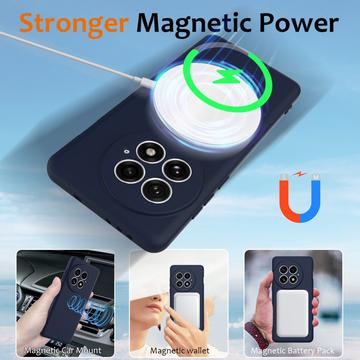 OnePlus 13 Liquid Silikone Cover - MagSafe Kompatibel - Mørkeblå