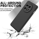 OnePlus 13 Flydende silikone cover med håndrem - sort