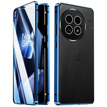 OnePlus 13 Magnetisk Cover med Hærdet Glas - Blå