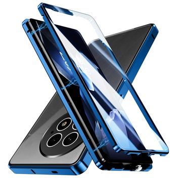 OnePlus 13 Magnetisk Cover med Hærdet Glas - Blå