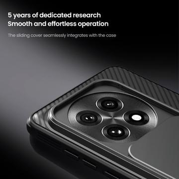 OnePlus 13 Nillkin CamShield Pro Hybrid Cover - Blå