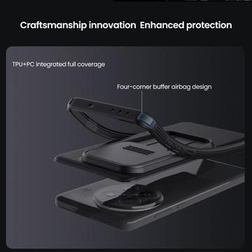 OnePlus 13 Nillkin CamShield Pro Hybrid Cover - Blå
