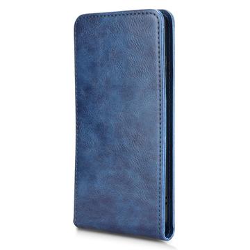 OnePlus 13 Vertikal Flip Taske med Kortholder - Blå