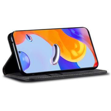 OnePlus 13 Retro Pung med Magnetisk Lukning - Sort