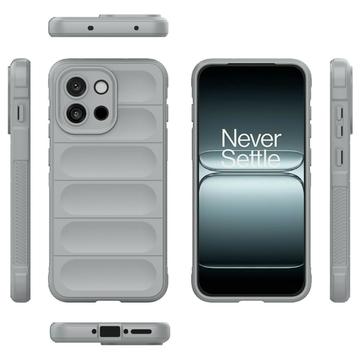 OnePlus 13T/13s Rugged TPU Cover - Lysegrå