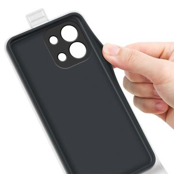 OnePlus 13T/13s Vertikal Flip Etui med Kortholder - Hvid