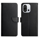 OnePlus 13T/13s Læderpung med Stativ - Sort