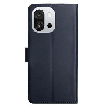 OnePlus 13T/13s Læderpung med Stativ - Blå