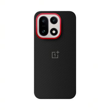 OnePlus 15 Aramid Fiber Magnetisk Cover - Sort