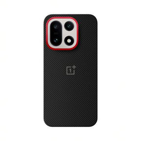 OnePlus 15 Aramid Fiber Magnetisk Cover - Sort