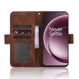 OnePlus 15 Kortholder Pung Etui - Brun
