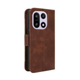 OnePlus 15 Kortholder Pung Etui - Brun