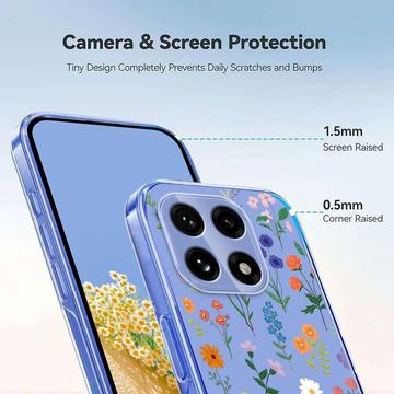 OnePlus 15 TPU-cover med blomstermønster - tusindfryd
