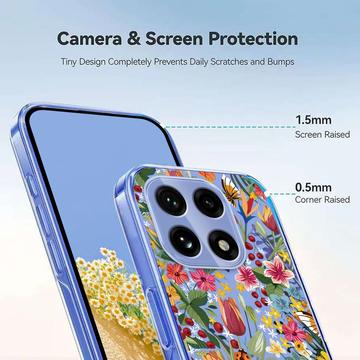 OnePlus 15 TPU-cover med blomstermønster - Liljer