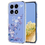 OnePlus 15 TPU-cover med blomstermønster - Lilla