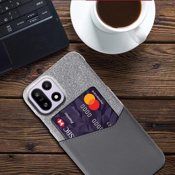 OnePlus 15 KSQ Cover med Kortholder - Grå