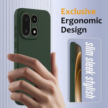 OnePlus 15 Liquid Silikone Cover - MagSafe Kompatibel - Mørkegrøn