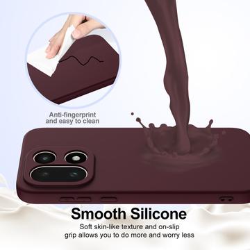 OnePlus 15 Liquid Silikone Cover - MagSafe Kompatibel - Vinrød