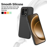 OnePlus 15 Flydende silikone cover med håndrem - sort