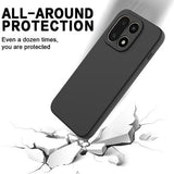 OnePlus 15 Flydende silikone cover med håndrem - sort