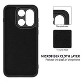 OnePlus 15 Flydende silikone cover med håndrem - sort