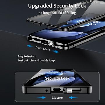 OnePlus 15 Magnetisk Cover med Hærdet Glas - Sort