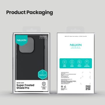 OnePlus 15 Nillkin Super Frosted Shield Pro Hybrid Cover - Sort