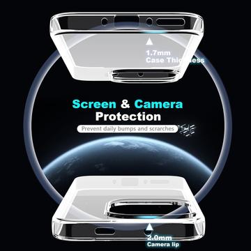 OnePlus 15 Saii 2-i-1 TPU Cover & Skærmbeskyttelse Hærdet Glas