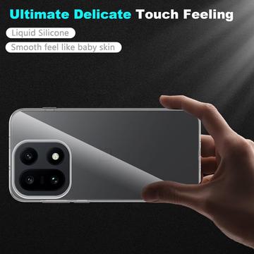 OnePlus 15 Saii 2-i-1 TPU Cover & Skærmbeskyttelse Hærdet Glas