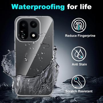 OnePlus 15 Saii 2-i-1 TPU Cover & Skærmbeskyttelse Hærdet Glas
