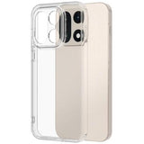 OnePlus 15 Ridsefast Hybrid Cover - Gennemsigtig