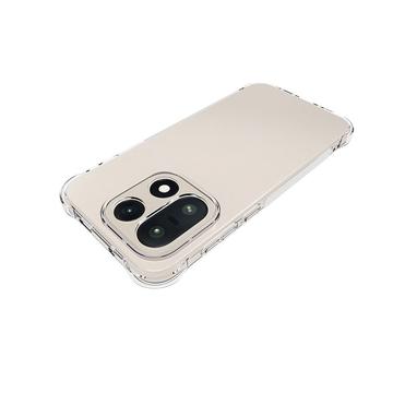 OnePlus 15 Stødsikkert Silikone Cover - Gennemsigtig