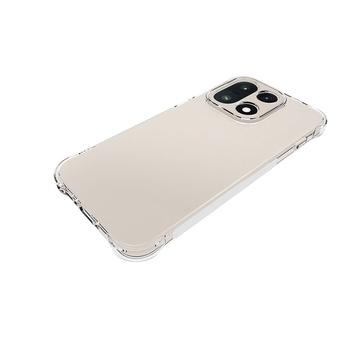 OnePlus 15 Stødsikkert Silikone Cover - Gennemsigtig