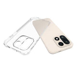 OnePlus 15 Stødsikkert Silikone Cover - Gennemsigtig