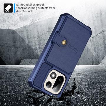 OnePlus 15 TPU Cover med Kortholder - Blå